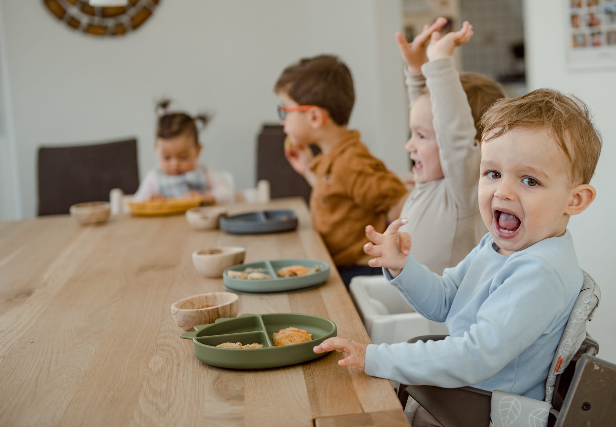 Farmilo Fingerfood mit bunten gesunden Menüs für Kinder